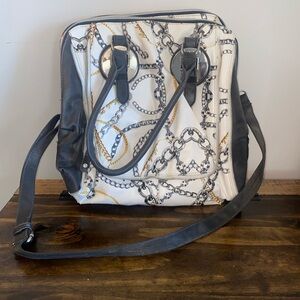 Nicole Lee Chains Crossbody Shoulder Bag